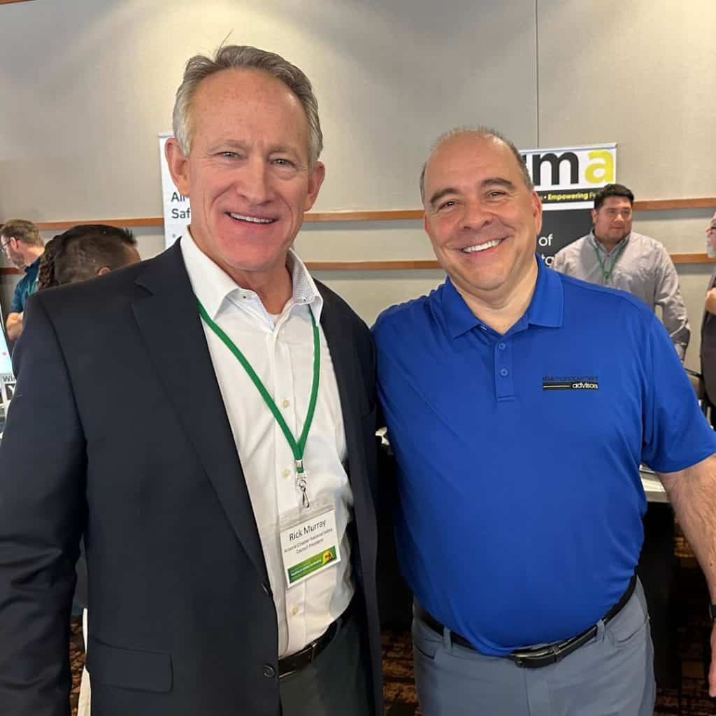ACNSC President and CEO Rick Murray and Steve Tusa, President, Risk Management. Advisors